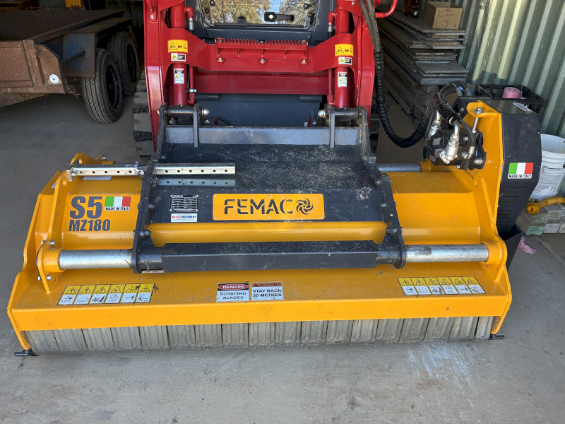 Femac Mulcher for Bobcat/Skid Steer MZ1800