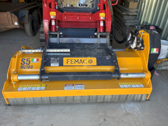 Femac Mulcher for Bobcat/Skid Steer MZ1800