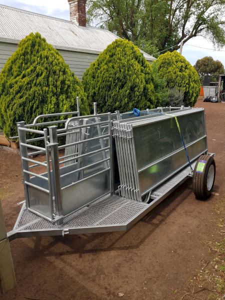 22 Panel Mobile Sheep Yard Set