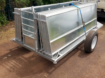 22 Panel Mobile Sheep Yard Set
