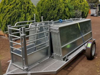 16 Panel Mobile Sheep Yard Set