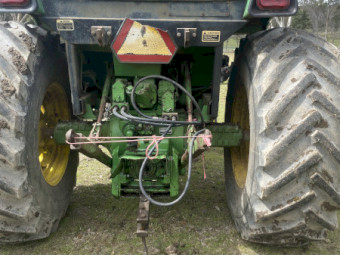 John deere 4040 with a loader 