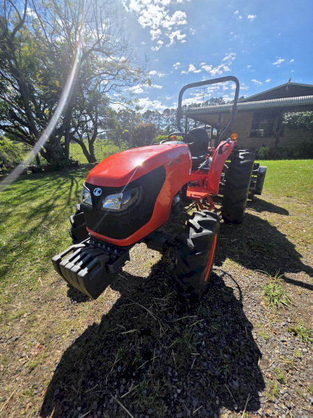 2024 Kubota MX5200 4WD Tractor + Southern Cross Flail Mulcher 