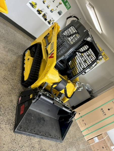 2023 Plated New Wacker Neuson ST11 Skid Steer Compact Track Loader, Bobcat