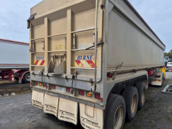 1994 Byrne 34ft x 6ft Aluminium TOA Tipper Trailer