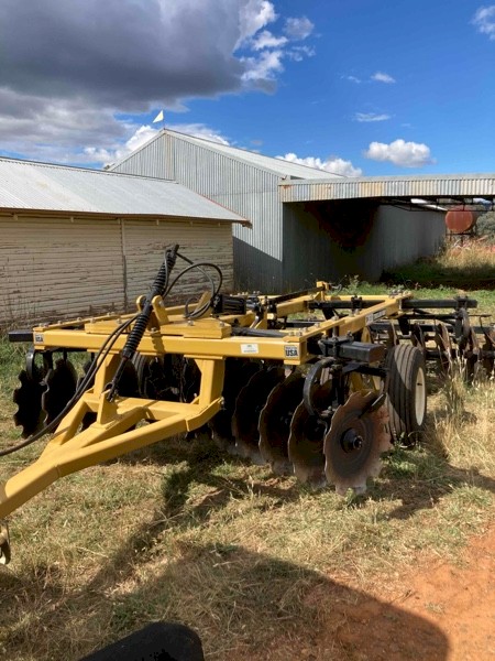 Taylor Way 351 Series 24 Disc Plough with Roller Baskets