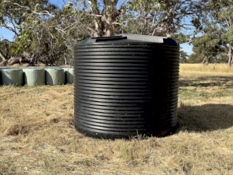 13,500L poly tank