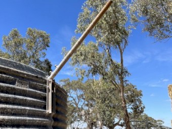 13,500L poly tank
