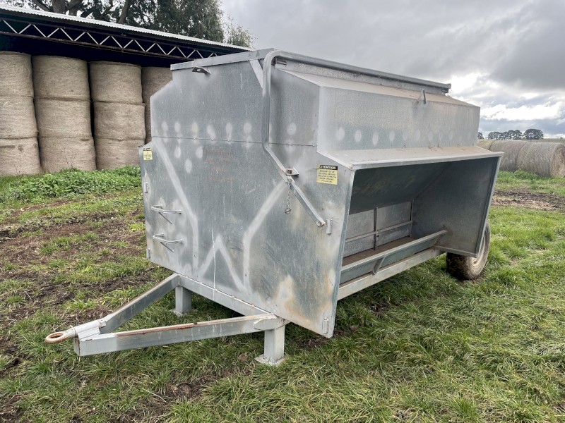 Bordin Bros Towable Mobile Cattle Feeders x 2