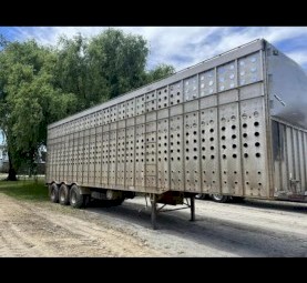 40’ 2 deck alloy stock crate