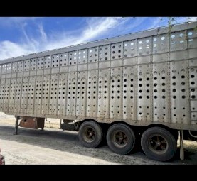 40’ 2 deck alloy stock crate