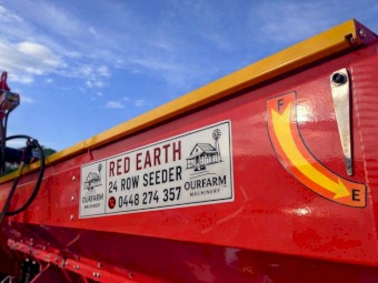 24 Row Broadacre Double Disc Seeder