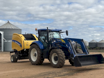 Hay contract work wanted 