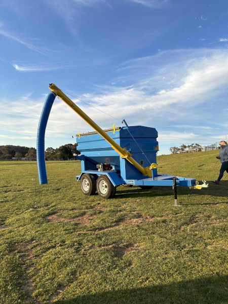 Twin Bin - Agricultural Feed Out Trailer/Cart