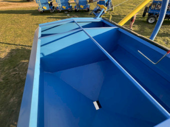 Twin Bin - Agricultural Feed Out Trailer/Cart