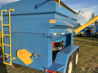Twin Bin - Agricultural Feed Out Trailer/Cart