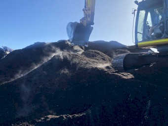 Organically Certified Screened Fogo Soil Conditioner