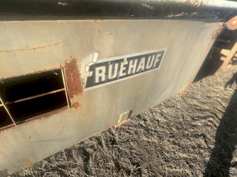 Farm hay trailer