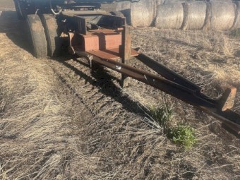 Farm hay trailer