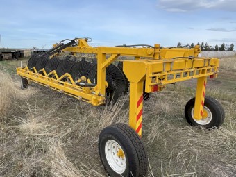 V Rake Hydraulic Opening Elsworth