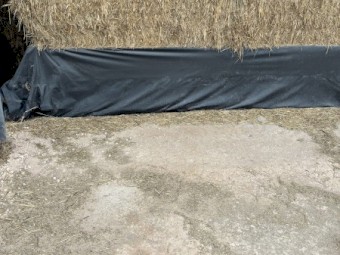 120mt Oaten Hay 600-620kg 8x4x3 Bales