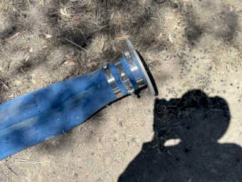 High Pressure 6inch Bore Drop Hose with couplings