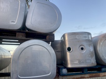 New truck pull off fuel tanks