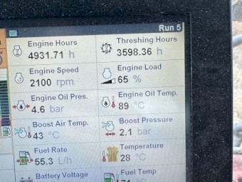 2011 Case IH 8120 Header with Case IH 2152 Front