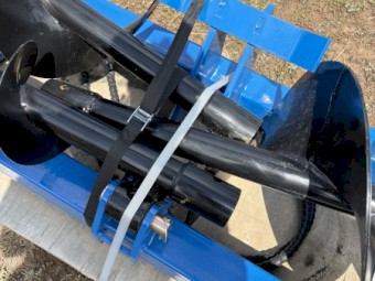 Skid Steer Auger Set with 3 bits