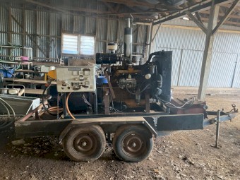 Generator approx 50 kVa. 
