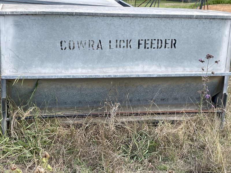 Cowra lick feeders x 2