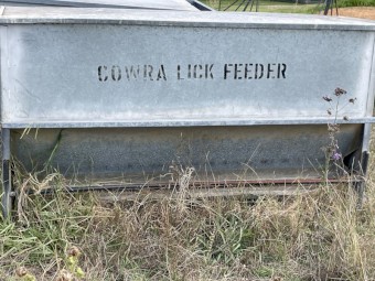 Cowra lick feeders x 2