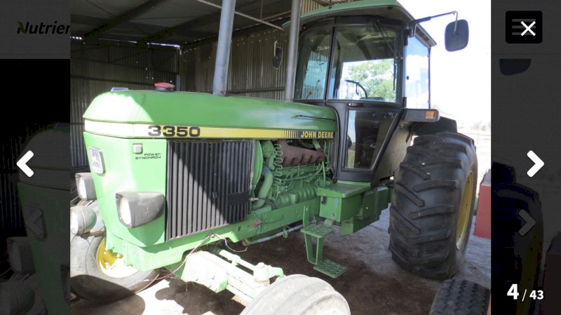 WANTED John Deere 3350 Tractor Rear End