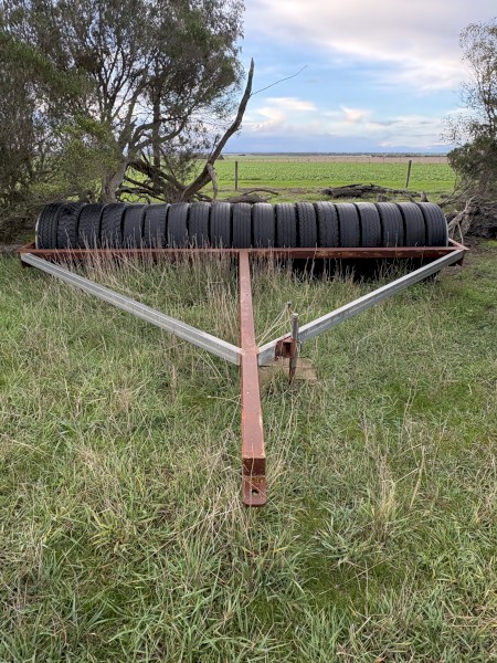 5m Rubber Truck Tyre Roller