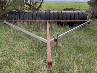 5m Rubber Truck Tyre Roller