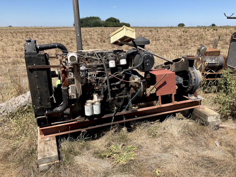 Perkins pump and generator set