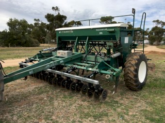 John Shearer 21 Tyne direct drill seeder