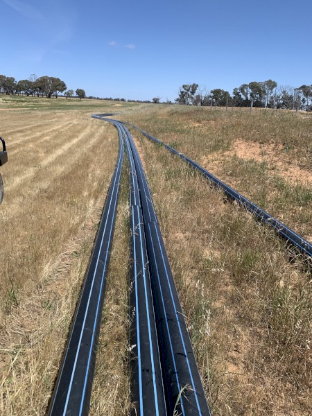 Poly Irrigation pipe