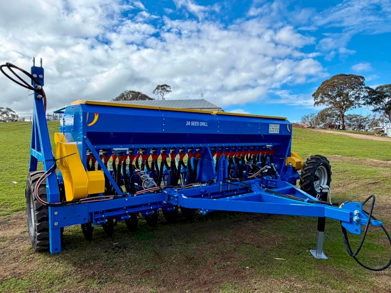 Red Earth 24 Row Double Disc Seeder