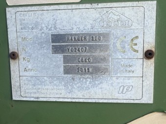 Celli Ranger300 Power Harrows