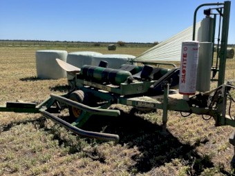 McHale 991b silage wrapper