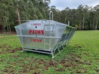 Paton 5 Tonne Cattle Feeders x 4