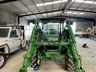 Under Auction - (A240) 2016 John Deere 5065E Tractor with Loader 