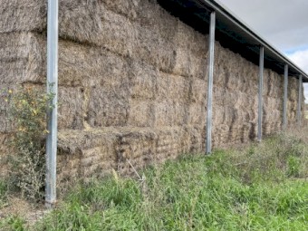 275mt Wheaten and Rye Hay 720kg 8x4x3 Bales