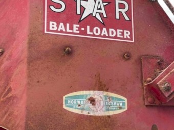 Baltic Simplex small bale loader
