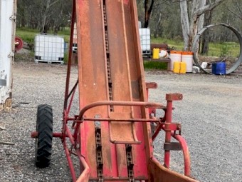 Baltic Simplex small bale loader