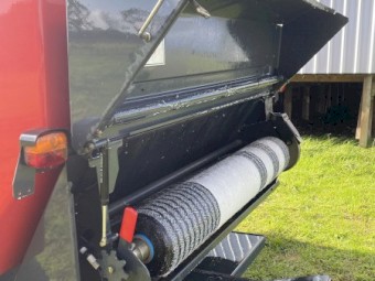 Case 628 round baler