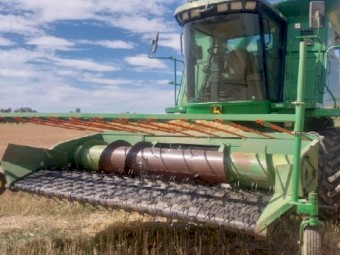 John Deere pick up front
