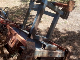 3pl John berends post rammer hydraulic/cable driven.