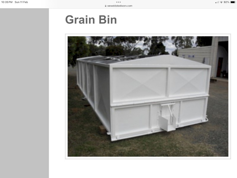 WANTED 29ft Grain Bin